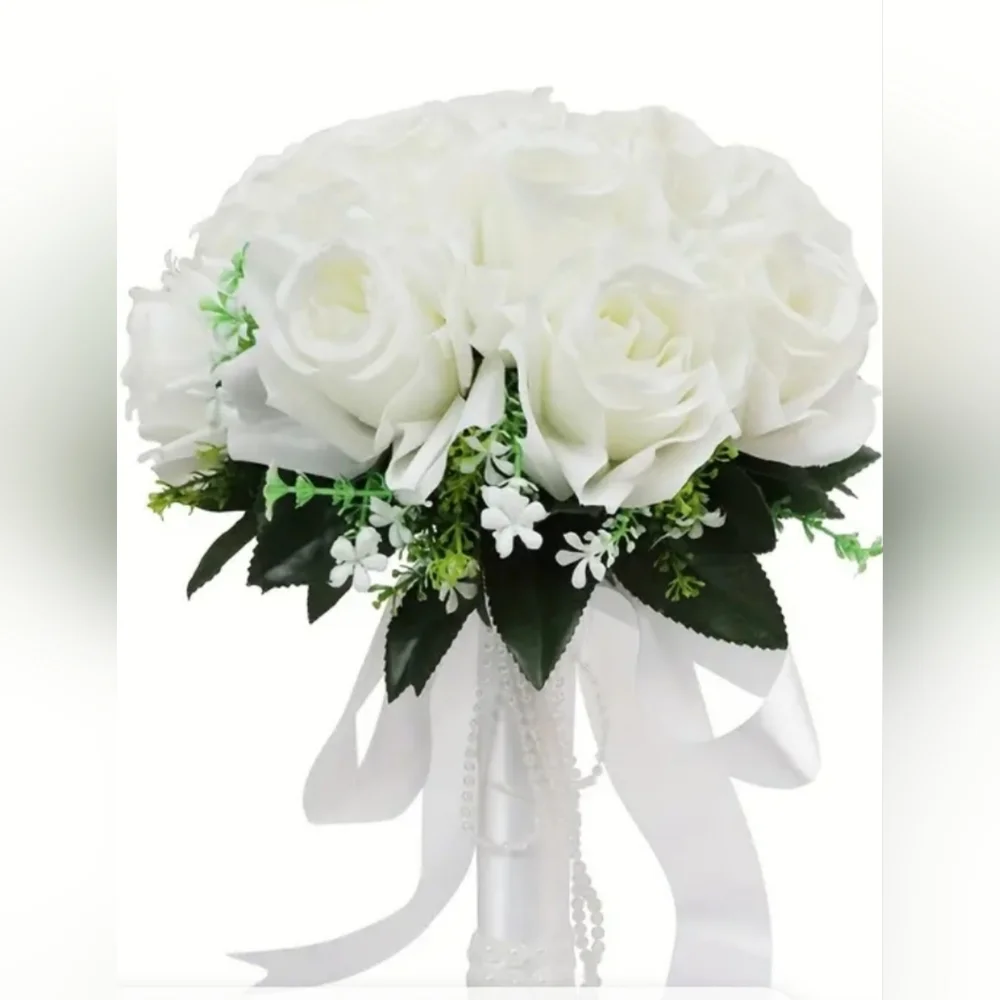 NEW LUXURIOUS WEDDING FLORAL FLOWER BOUQUET